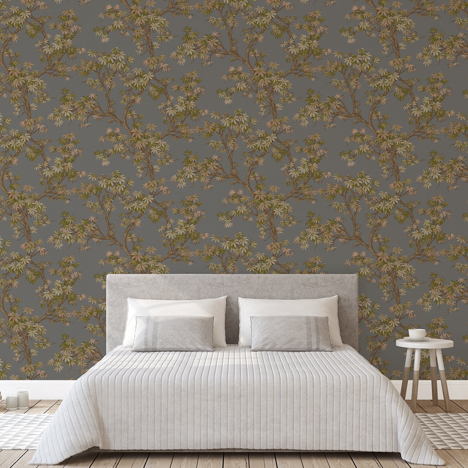 Paul Moneypenny Acer Tree Charcoal Wallpaper | 196801