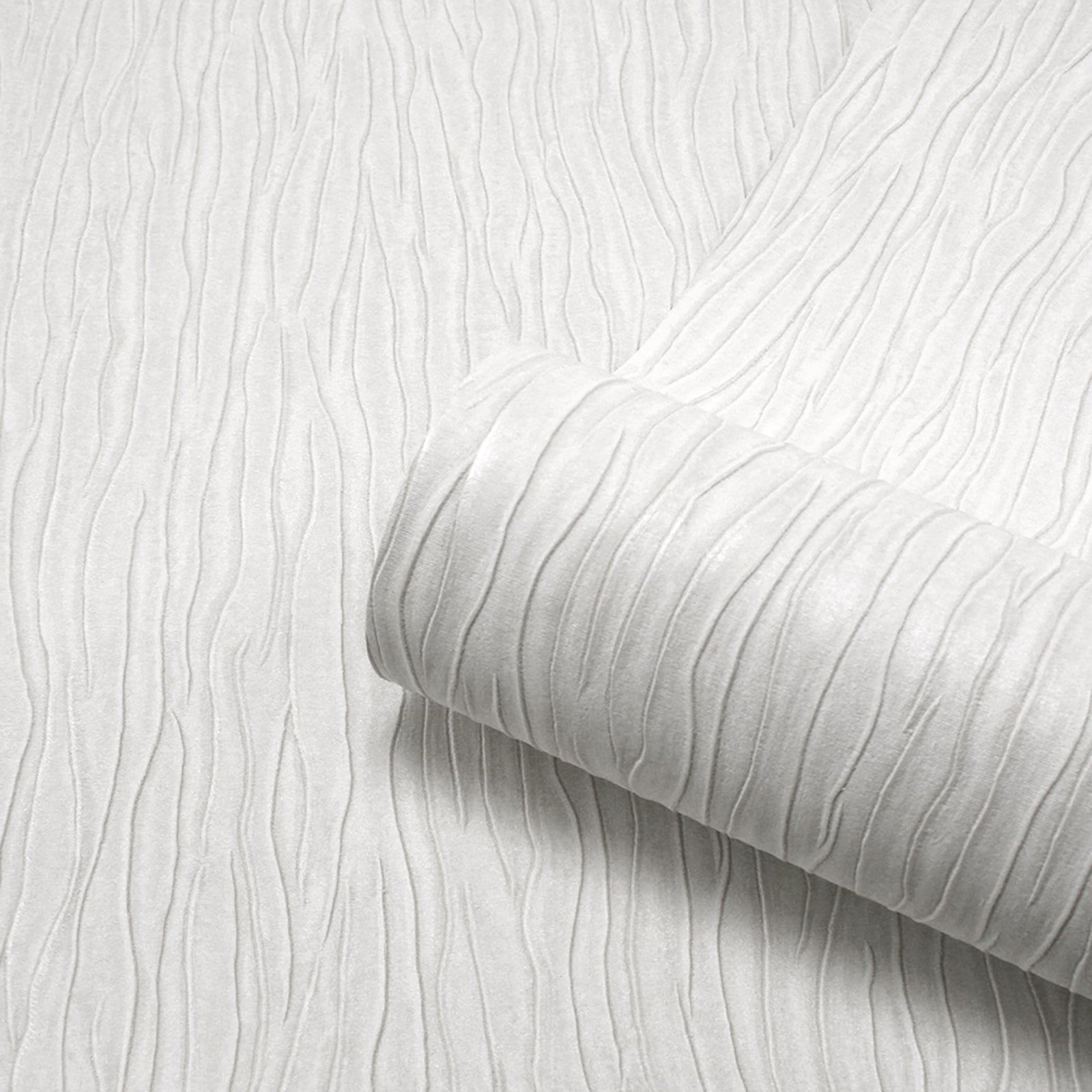 Tiffany White Plain Wallpaper | Belgravia Wallcoverings | GB41334