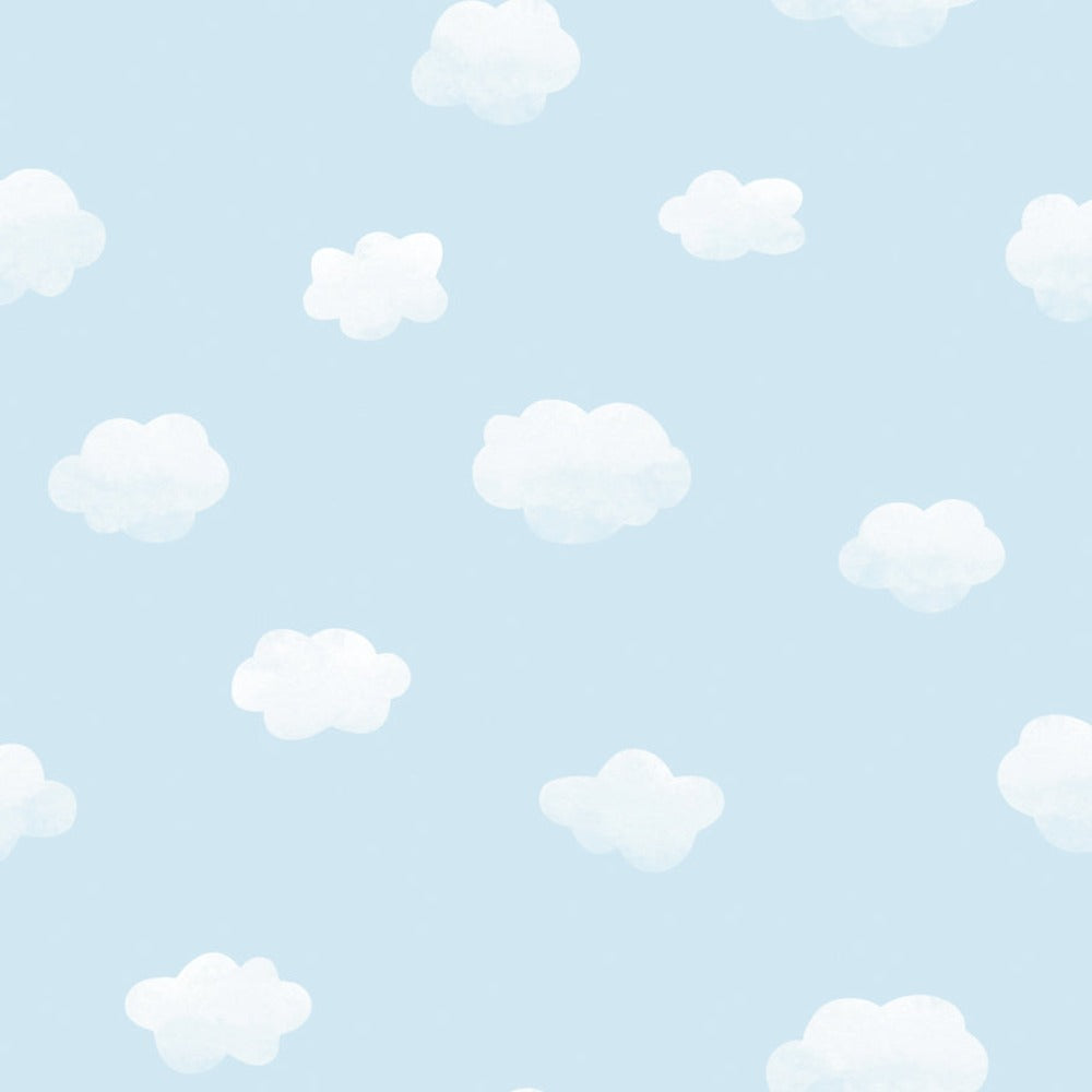 Cloudy Sky Blue Wallpaper | Holden Wallcoverings | 90991