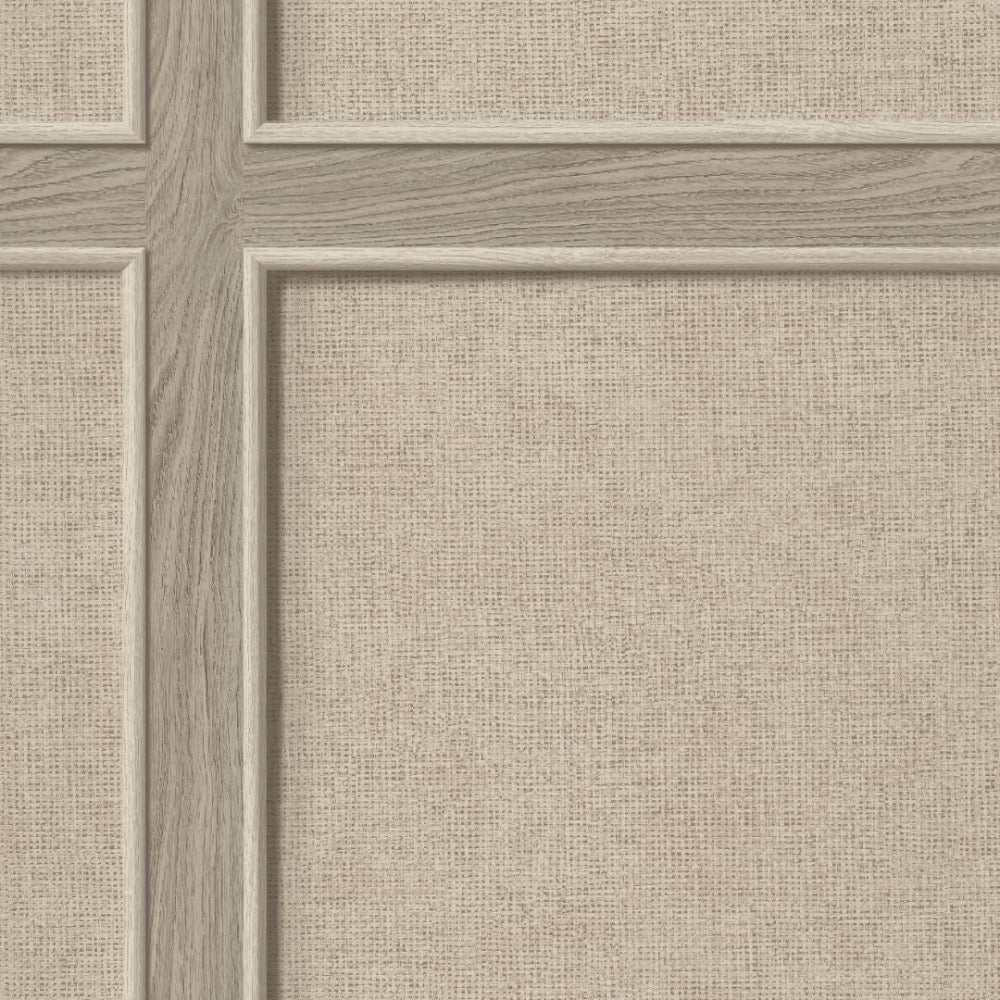 Bevelled Panel Birch Wallpaper | Rasch Wallcoverings | 285788