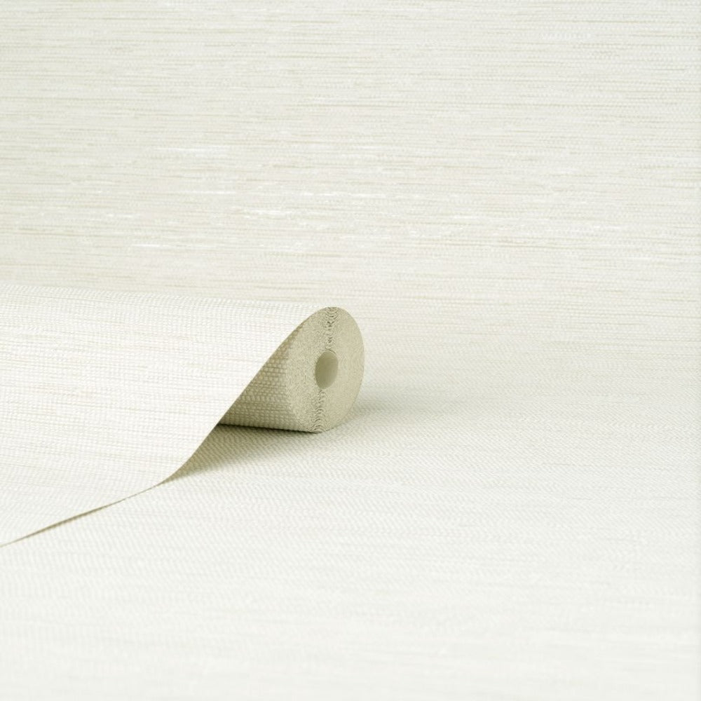 Miya Grasscloth Cream Wallpaper | Fine Decor | FD43312