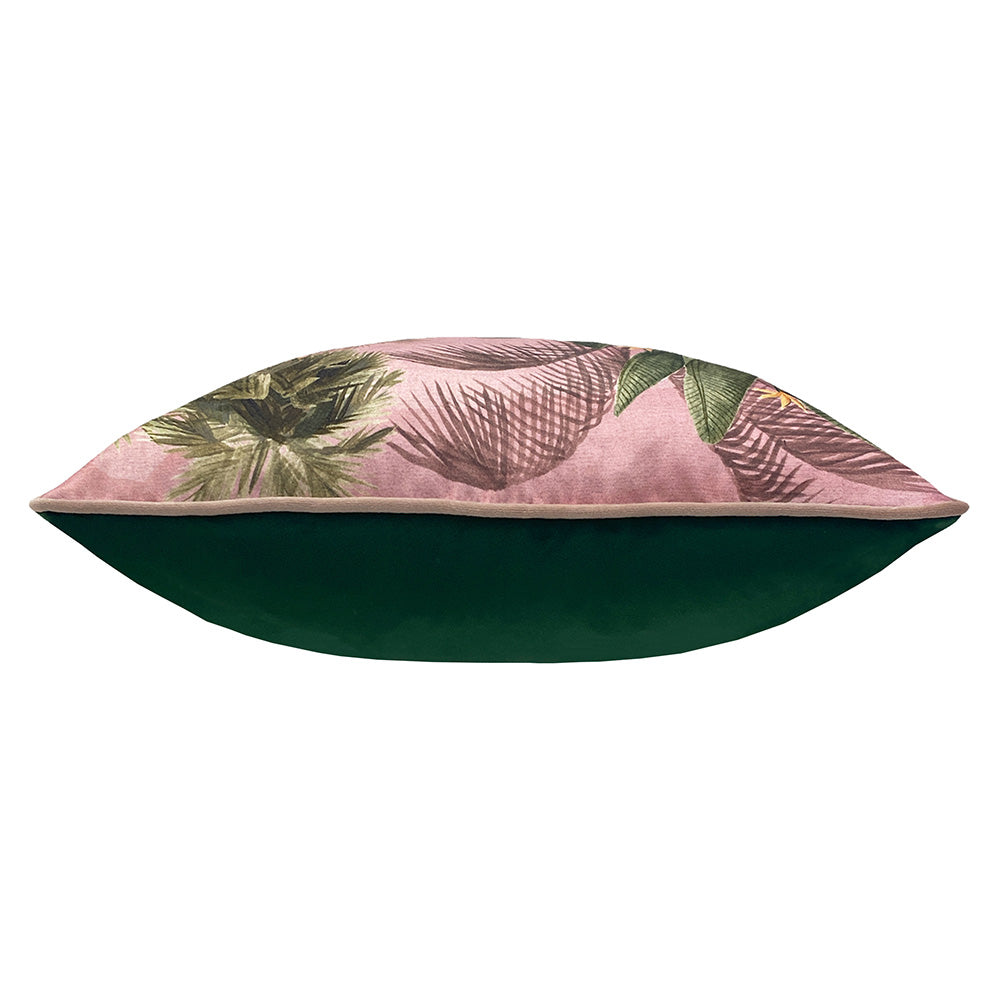 Platalea Botanical Cushion Pink | Feather Filled | Riva Home