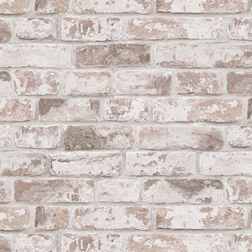 Distressed Brick Pastel Wallpaper | Fresco | 111403