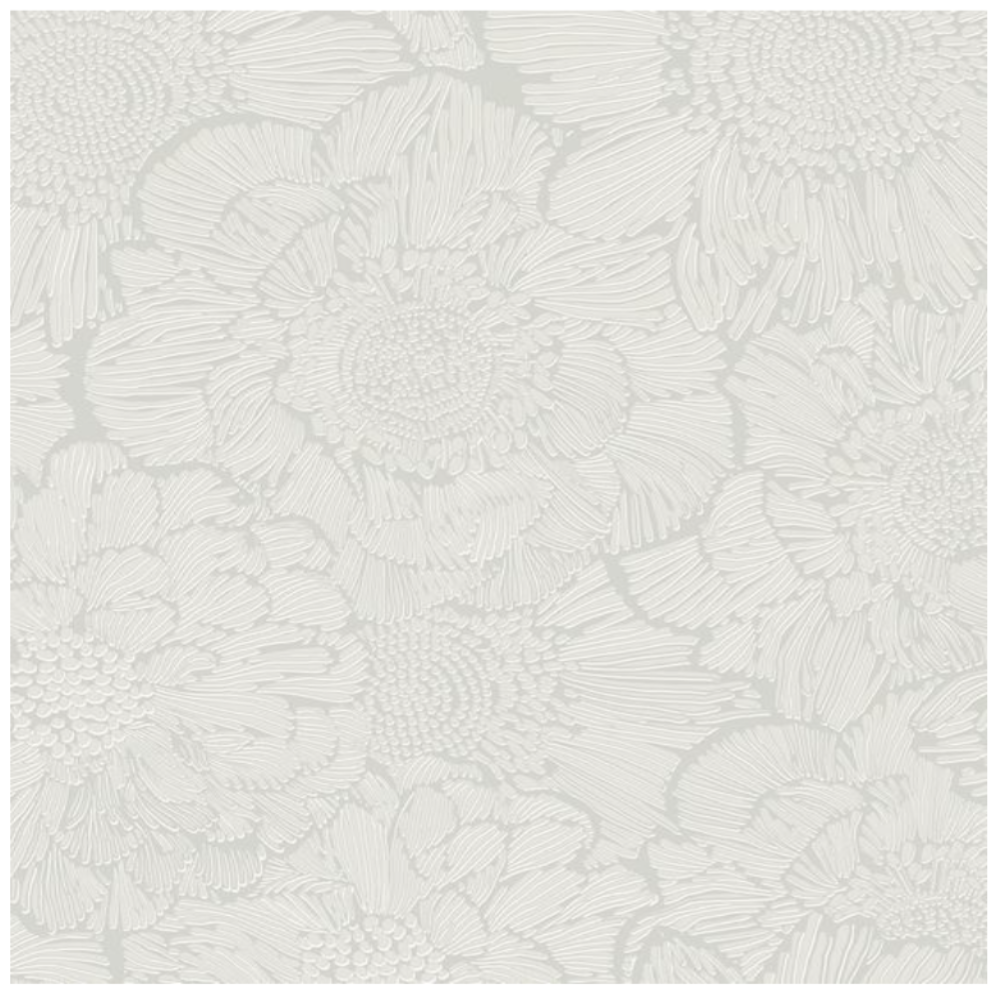 Vertical Art Tempo Flora Beige Wallpaper | Grandeco | A56401