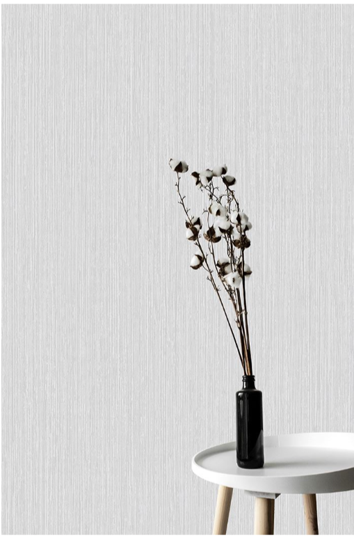 Vertical Art Tempo Linear Grey Wallpaper | Grandeco | A49106
