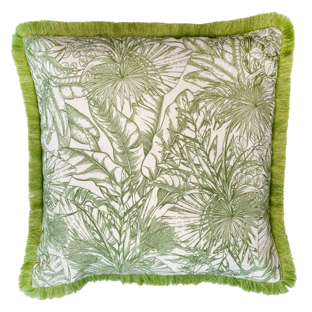 Kumi Leaf Cushion - Malini Cushions