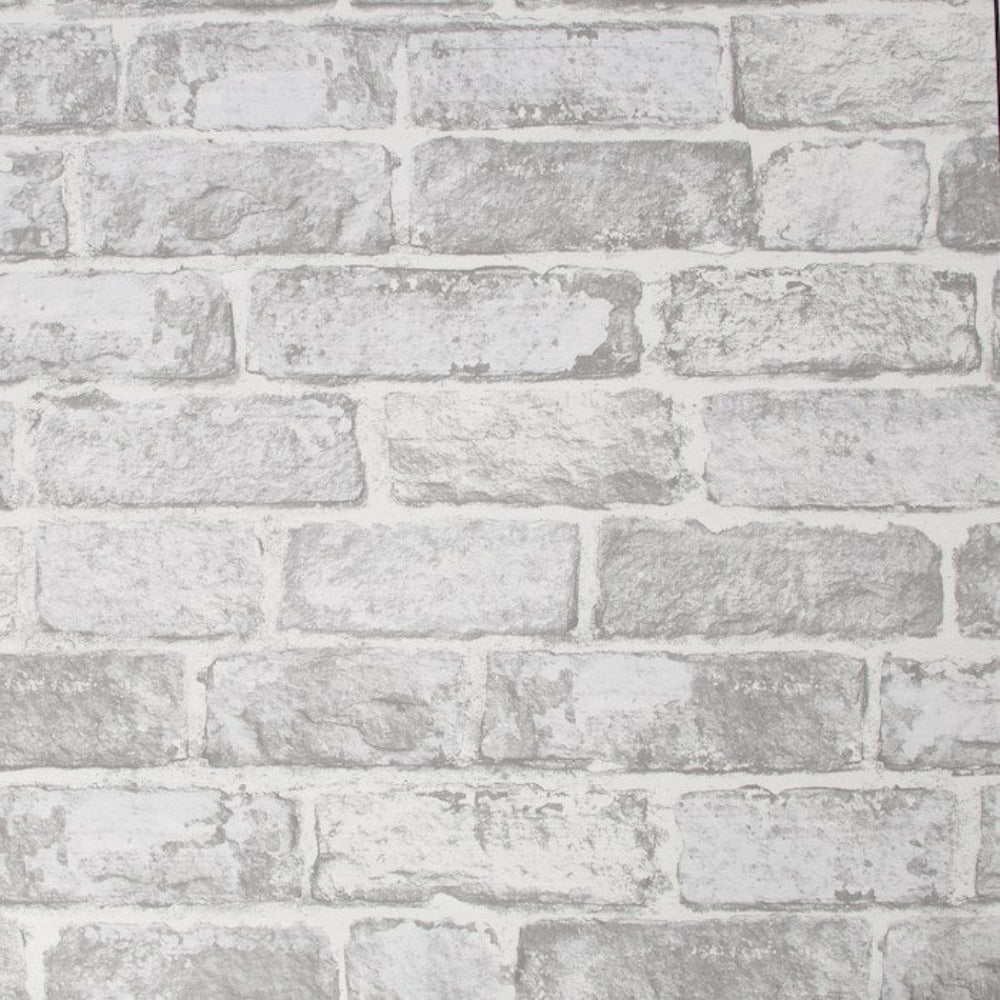 White Brick Wallpaper | Fresco | 102835