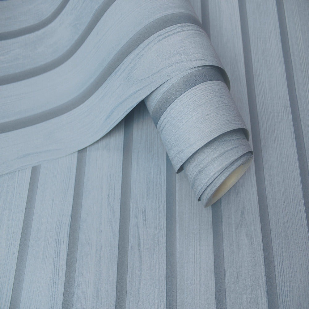 Wood Slat Blue | Holden Decor Wallpaper | 13302
