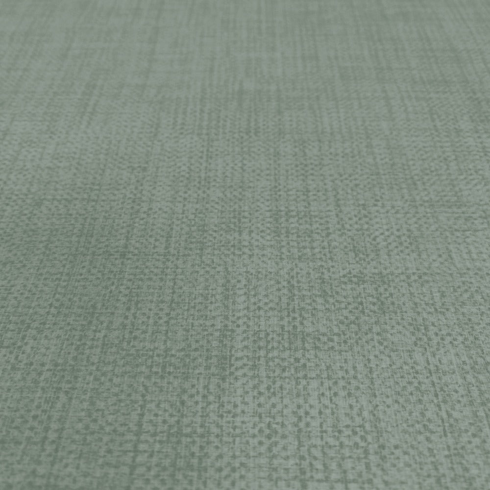 Hessian Textured Wallpaper - Cambric Texture Green Wallpaper | 196304