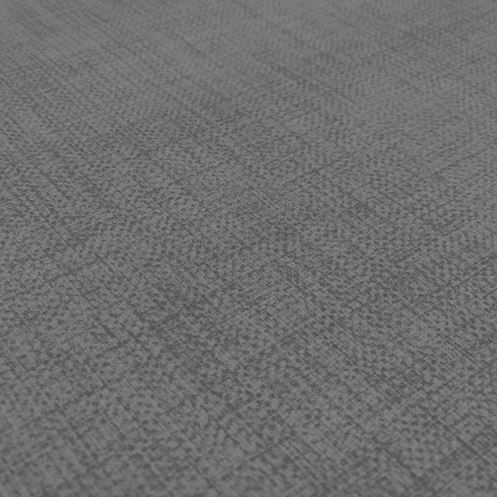 Hessian Textured Wallpaper - Cambric Charcoal Wallpaper | 196306