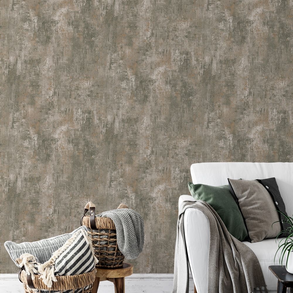 Muriva Wallcoverings - Cove Texture Patina Wallpaper | 207504