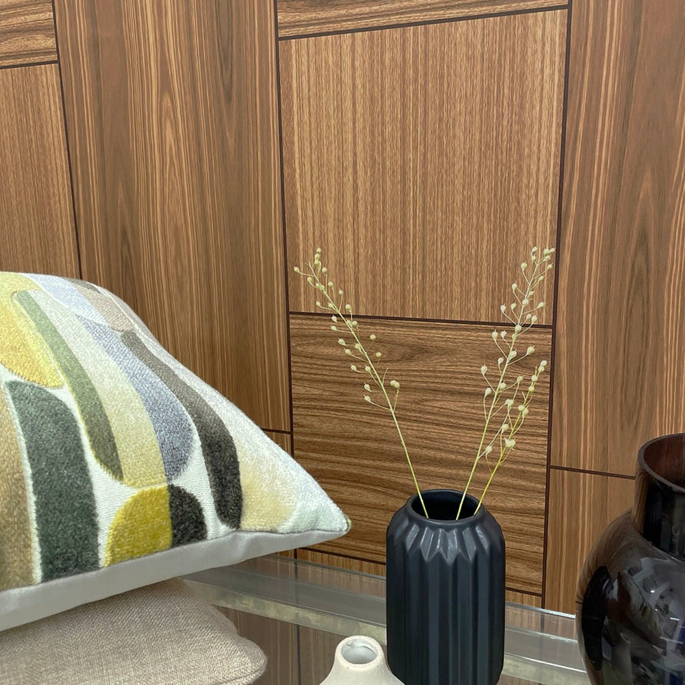 Wood Panel Wallpaper - Dark Oak 2510 | Wonderwall by Nobletts