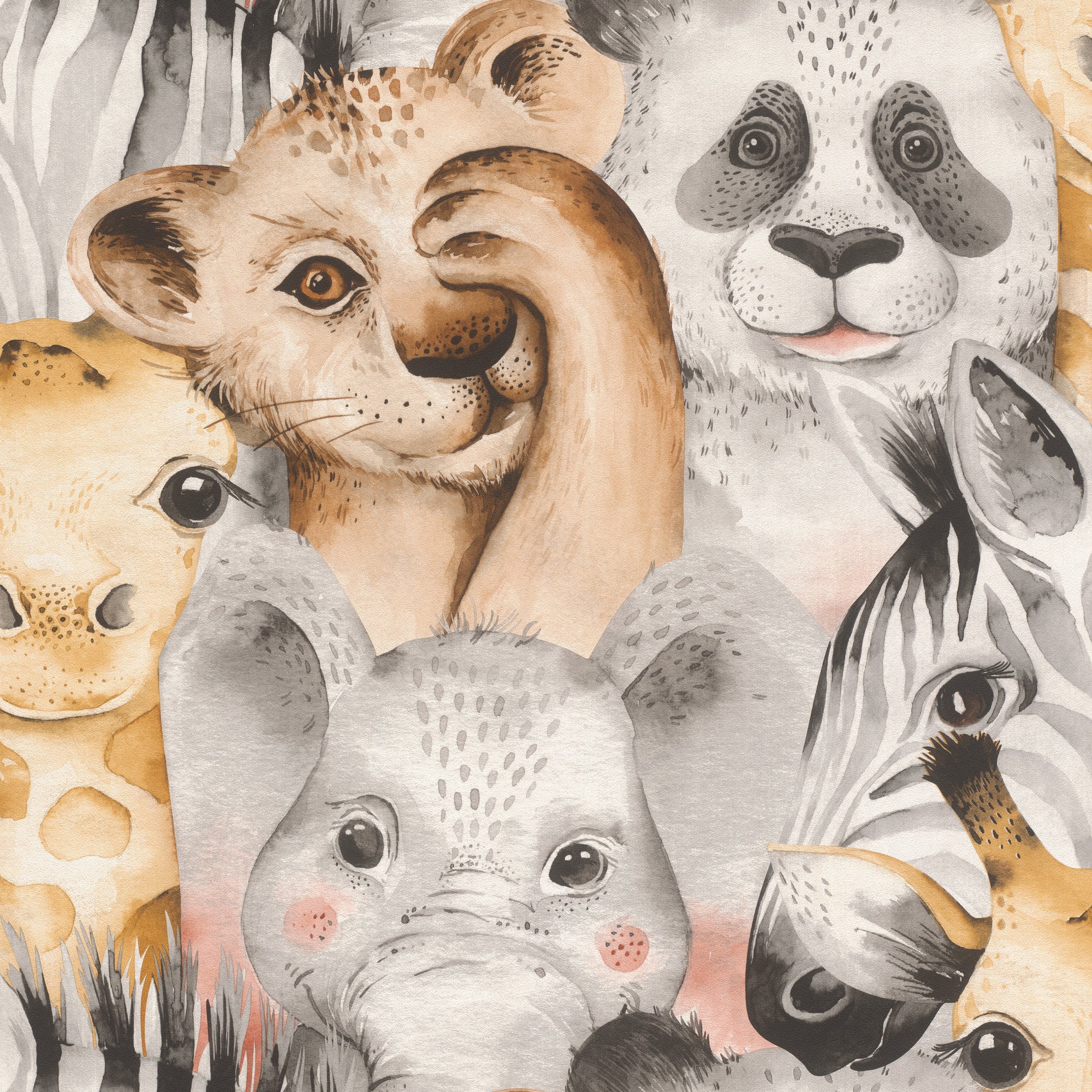 Safari Friends Wallpaper | WonderWall by Nobletts