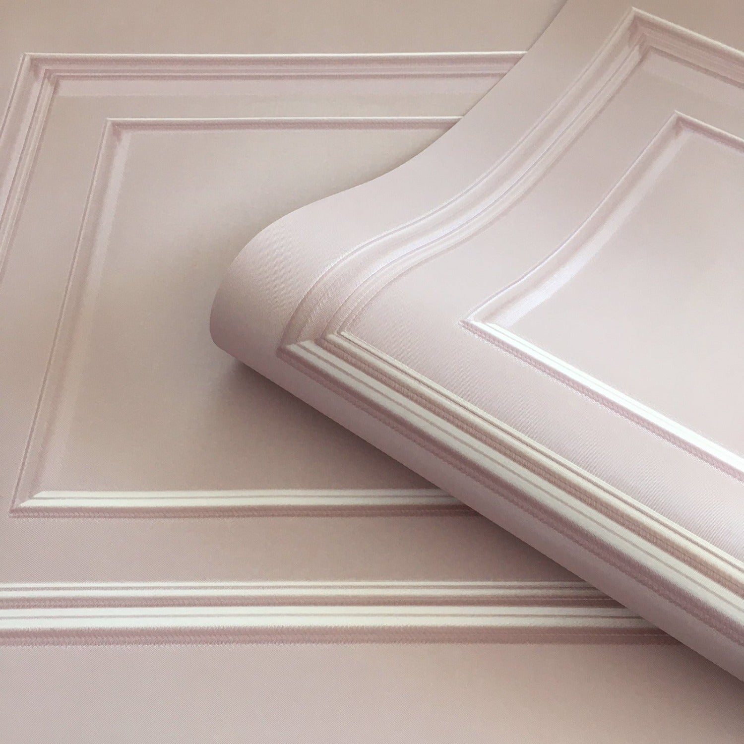 Amara Panel Soft Pink Wallpaper | WonderWall by Nobletts | #Variant SKU# | Belgravia