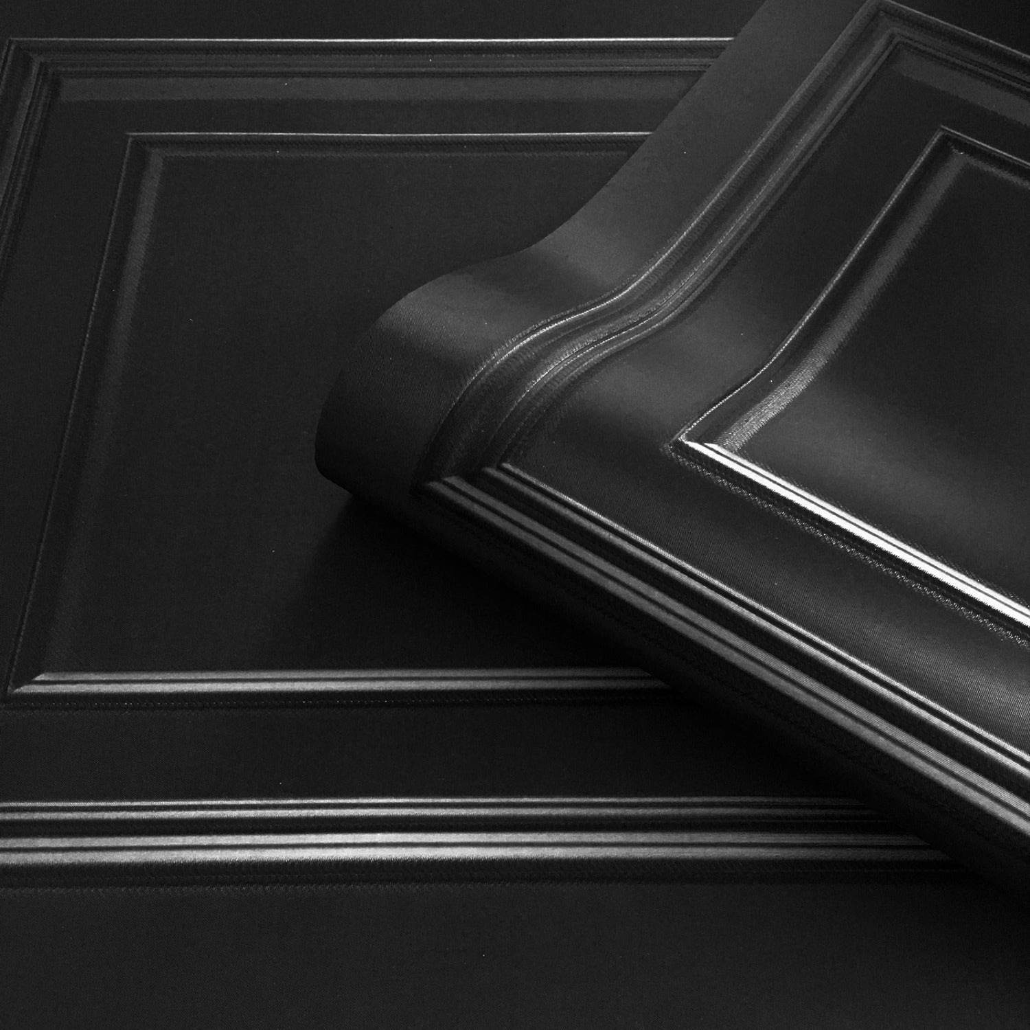 Amara Panel Black Wallpaper | WonderWall by Nobletts | #Variant SKU# | Belgravia