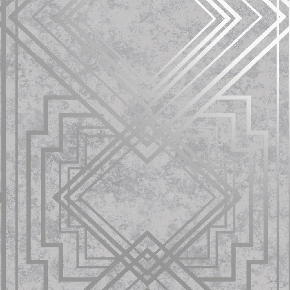Delano Grey/Silver | Holden Decor Wallpaper | 75943