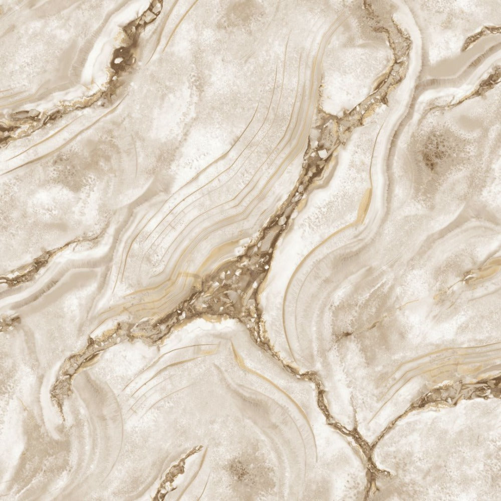 The Design Library - Vasari Marble Natural Wallpaper | 529456