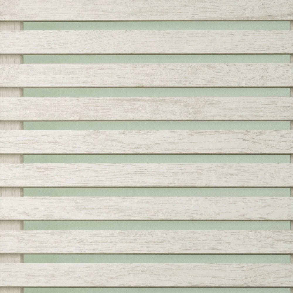 Wood Slats Sage/Natural Wallpaper - Fine Decor Wallcoverings - FD43218