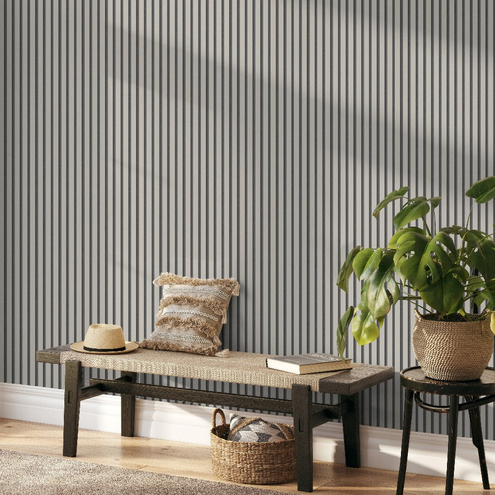 Acoustic Panel Stone Wallpaper - Fine Decor Wallcoverings - FD43287
