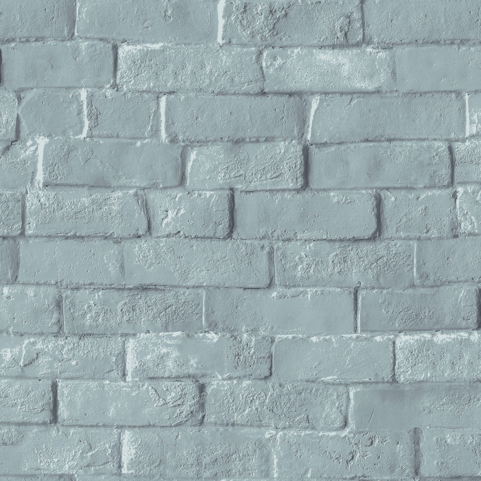 Pop Bowie Brick Teal  | Ugepa Wallpaper | L90504