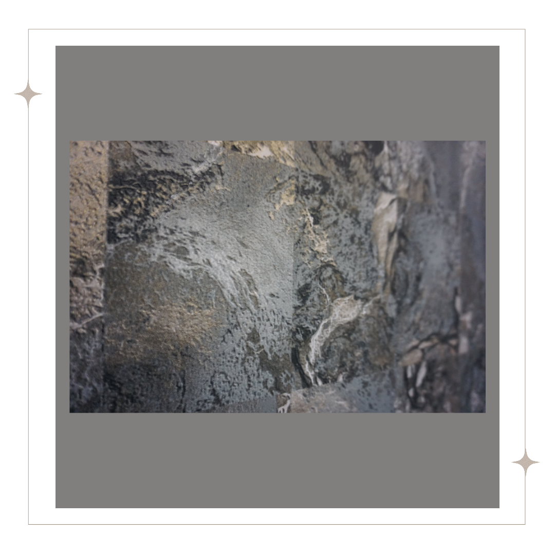 Savona Marble Tile Slate | Fine Décor Wallpaper | M95637
