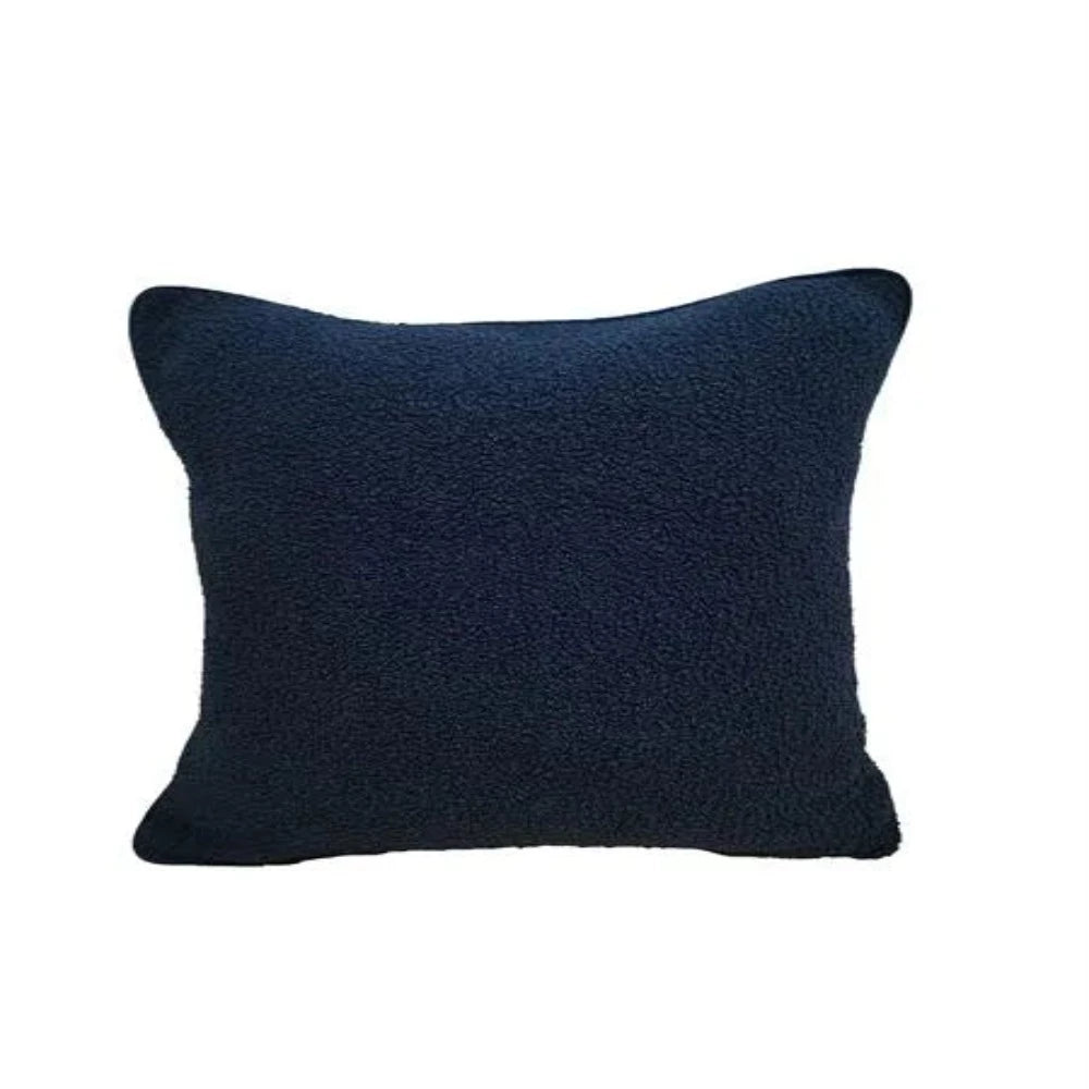 Woolen Look Texture Cushion - Textura Navy | Malini