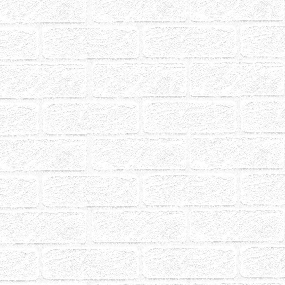 Paintable Brick White | Superfresco Wallpaper | 93744