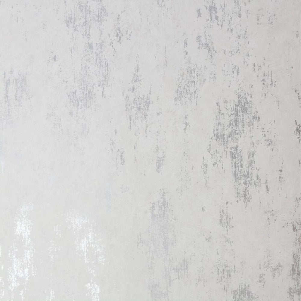 Distressed Texture White/Silver | Fresco by G&B | 114951