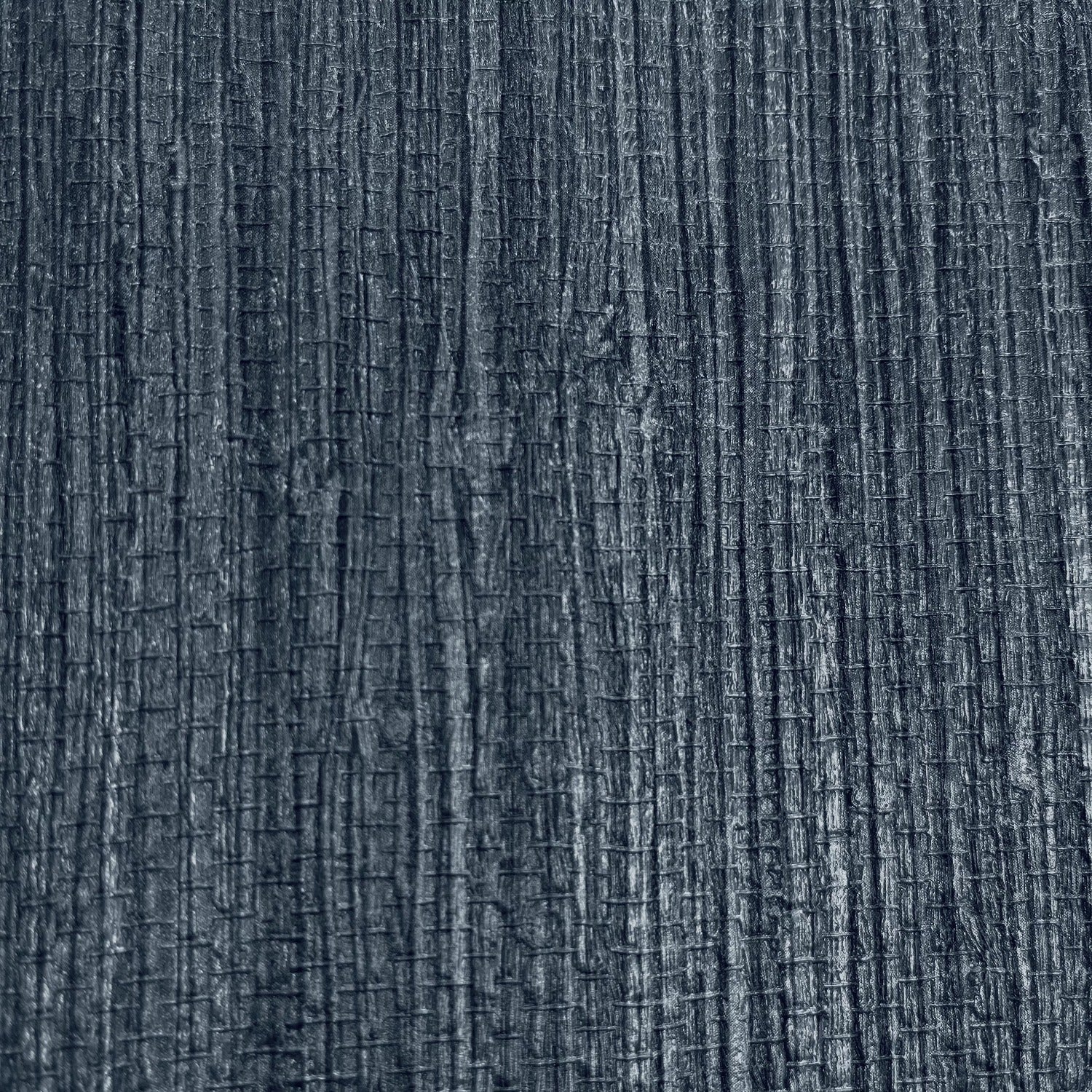 Grasscloth Texture Navy/Silver Wallpaper | WonderWall by Nobletts  | Belgravia
