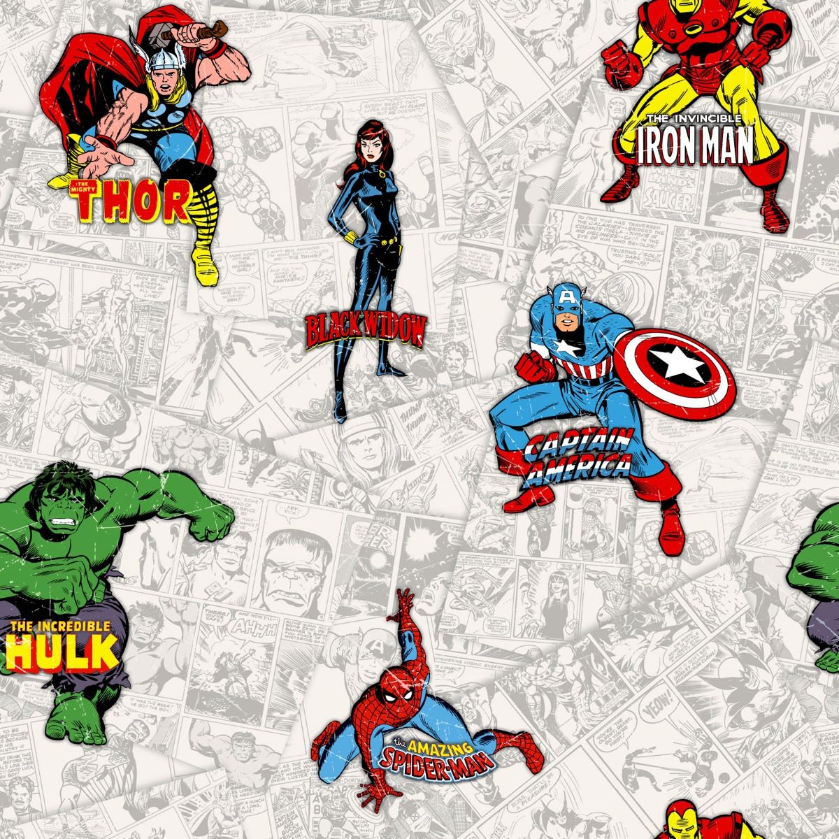 Marvel Heroes Wallpaper | Muriva Wallpaper | 159503