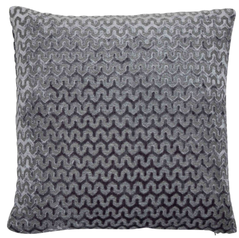 Oslo Slate Grey Cushion | Malini Designer Cushions | WonderWall